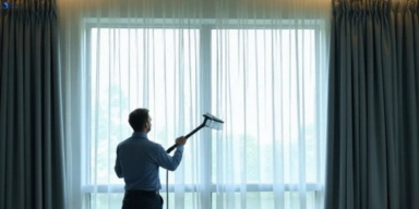 Commercial curtain steam cleaning service east-lindfield-nsw hotels offices